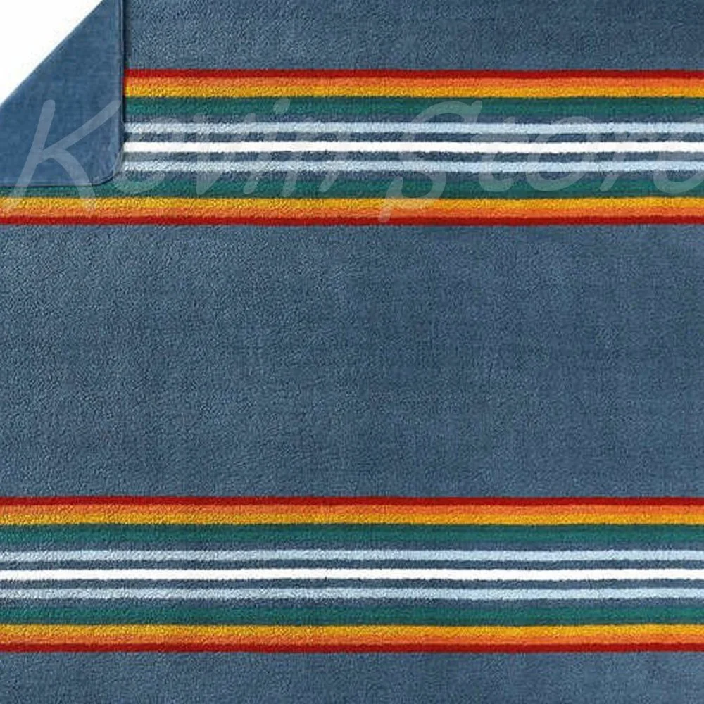 - twin size Pendleton Sherpa Fleece Blanket GREEN - Picture 3 of 4